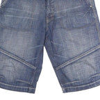 CLASSIC Mens Shorts Blue Denim M W32 Casual Cotton Pockets