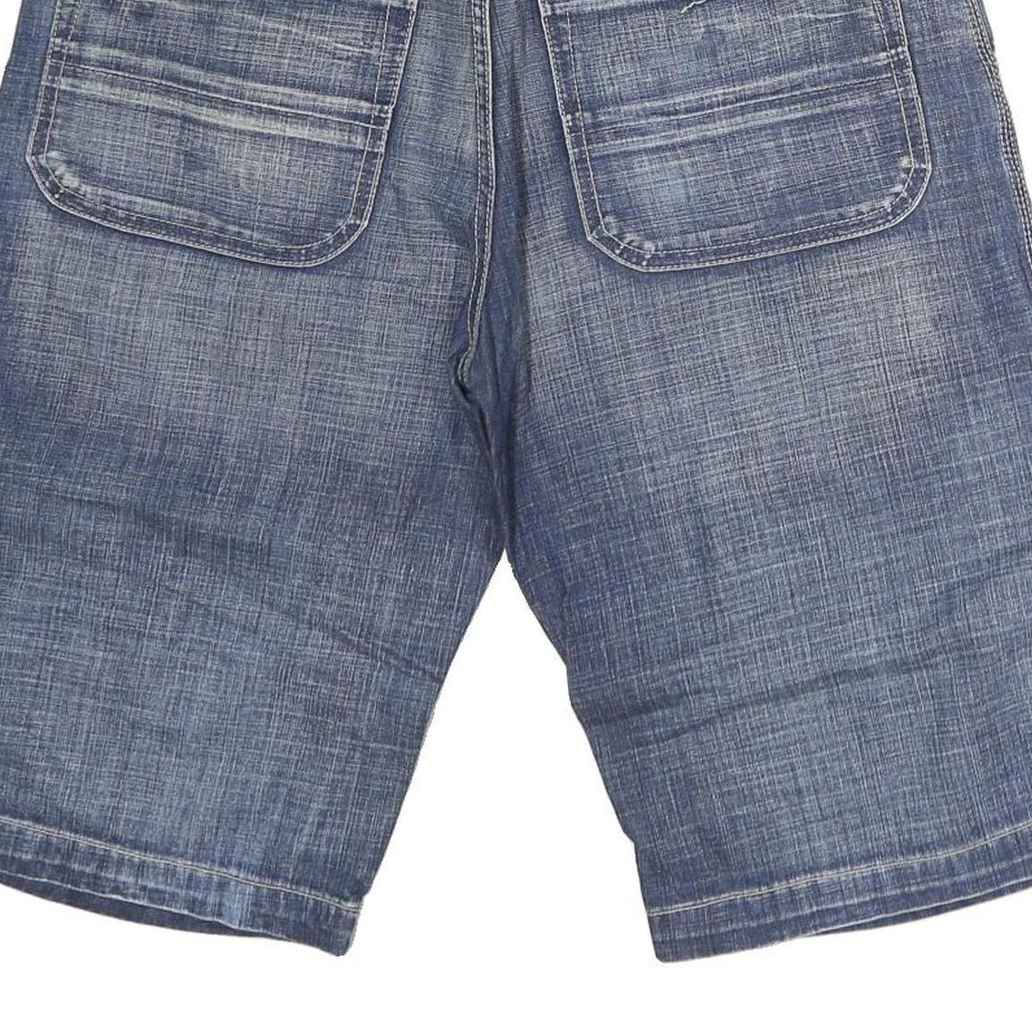 CLASSIC Mens Shorts Blue Denim M W32 Casual Cotton Pockets