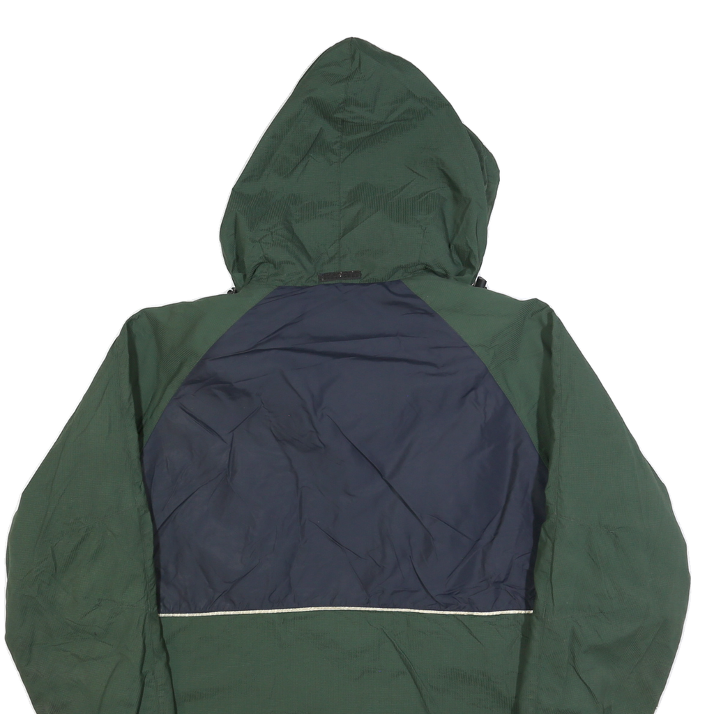 CHAPS RALPH LAUREN Mens Green & Navy Zip Jacket M Polyester Blend Casual Outdoor