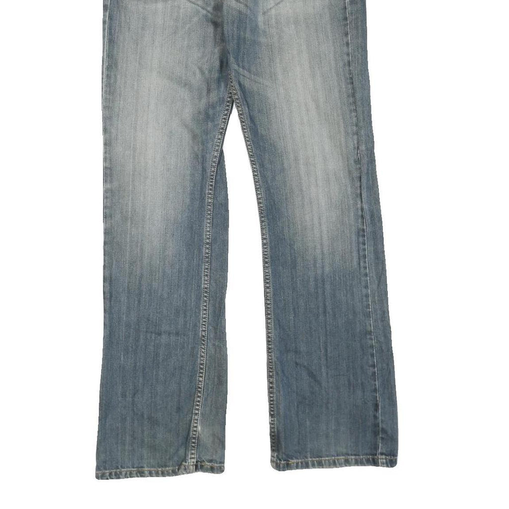 LEVI'S Mens Regular Blue Denim Medium Wash W34 L33 Classic Zip Jeans