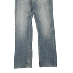 LEVI'S Mens Regular Blue Denim Medium Wash W34 L33 Classic Zip Jeans