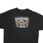 GILDAN Mens Black Tyler Courtney Sunshine Graphic T-Shirt 2XL Short Sleeve Crew