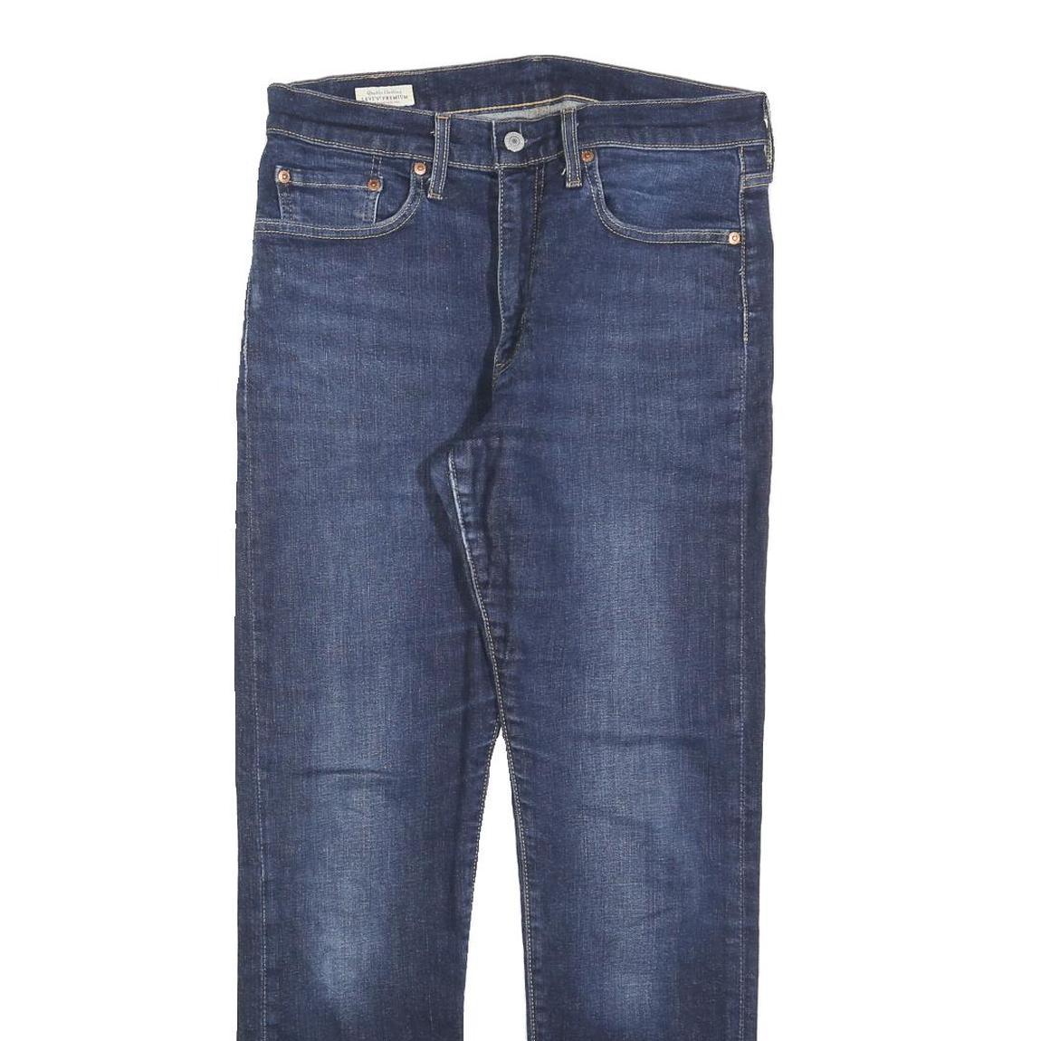 LEVI'S 502 BIG E Mens Jeans Blue Slim Slim Slim Denim Medium W32 L29 Slim Fit