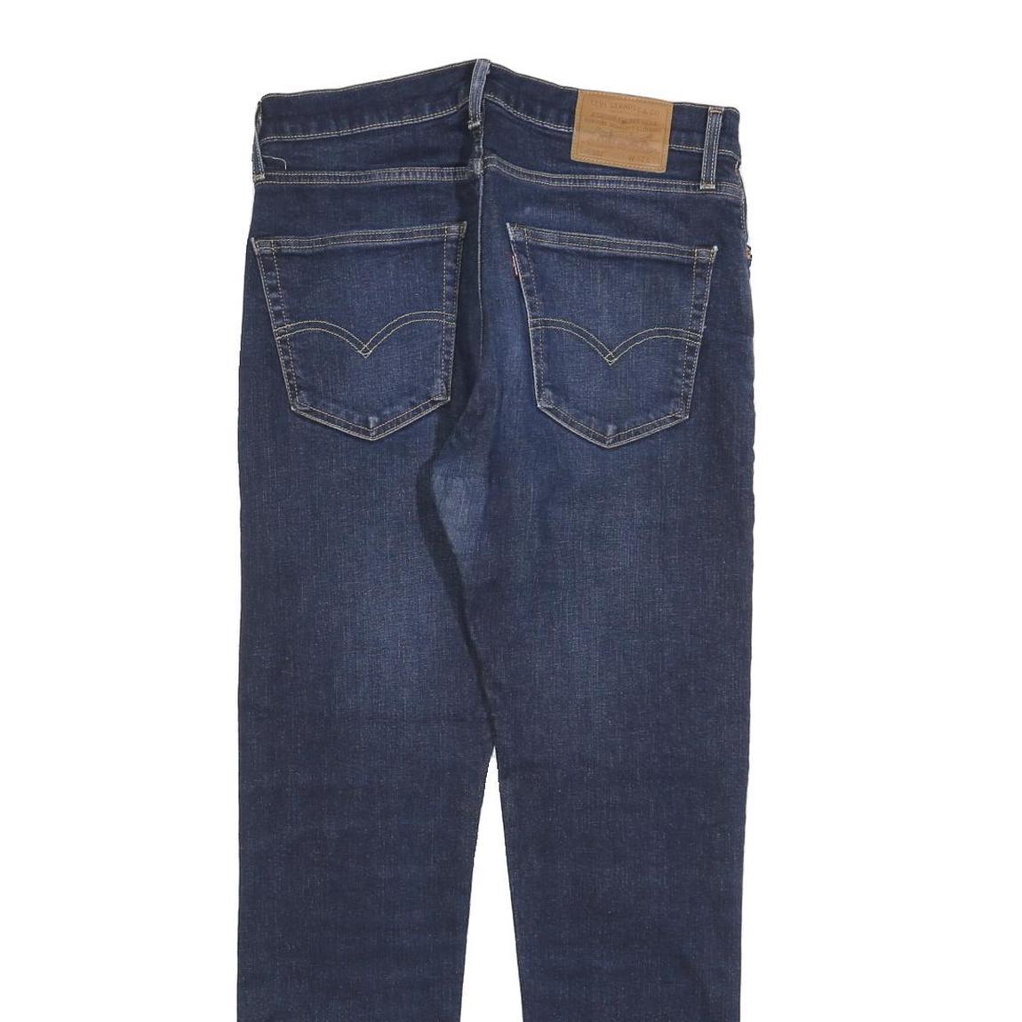 LEVI'S 502 BIG E Mens Jeans Blue Slim Slim Slim Denim Medium W32 L29 Slim Fit