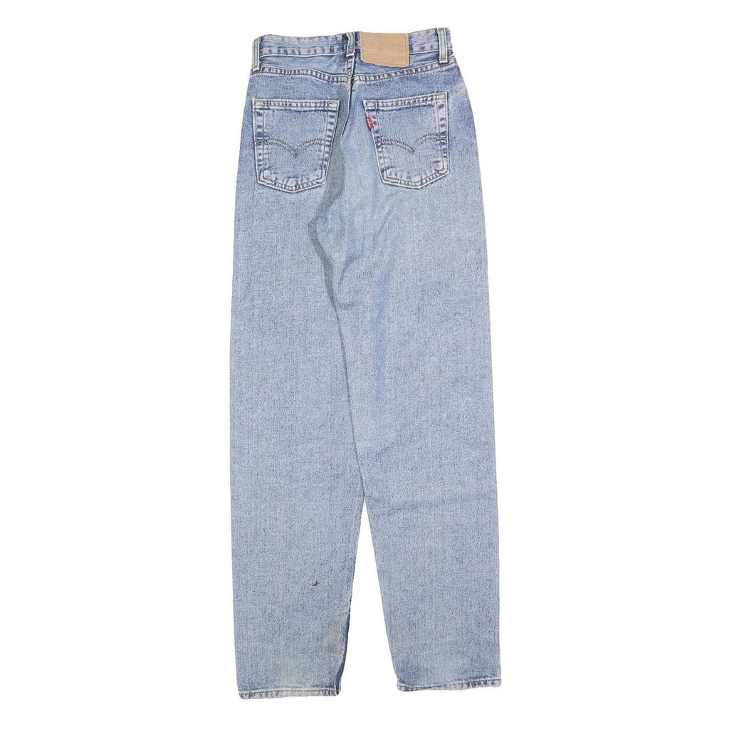 LEVI'S 538 Mens Jeans Blue Regular Straight Denim Light W26 L32 Classic Cotton