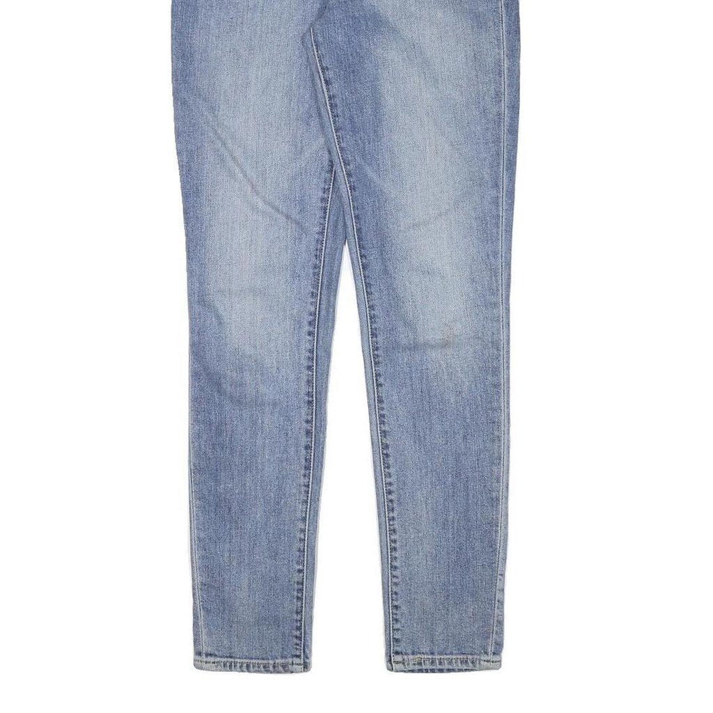 LEVI'S Womens Jeans Blue Slim Skinny Denim Medium W28 L30 Zip Cotton Blend