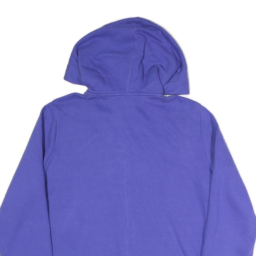 THE NORTH FACE Womens Purple & Pink Zip Up Hoodie L Cotton Blend Casual Outdoor