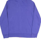 THE NORTH FACE Womens Purple & Pink Zip Up Hoodie L Cotton Blend Casual Outdoor