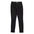 LEVI'S 721 High Rise Womens Jeans Black Slim Skinny W28 L32