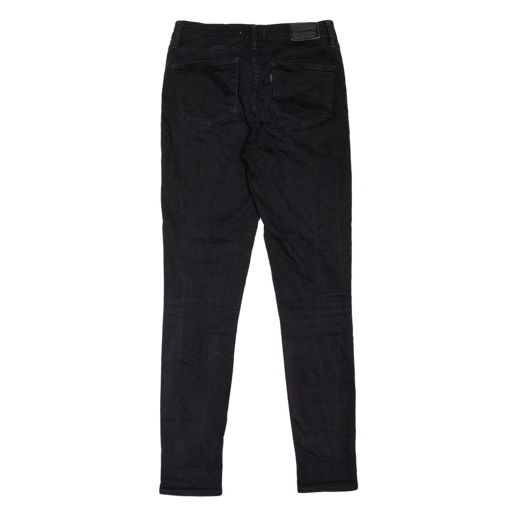 LEVI'S 721 High Rise Womens Jeans Black Slim Skinny W28 L32