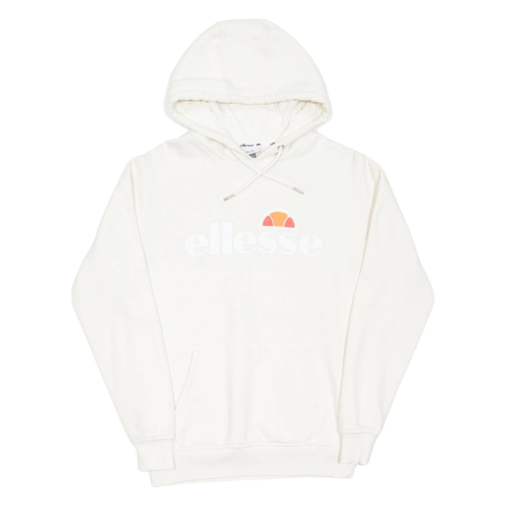 ELLESSE Womens Beige Hoodie Pullover UK 10