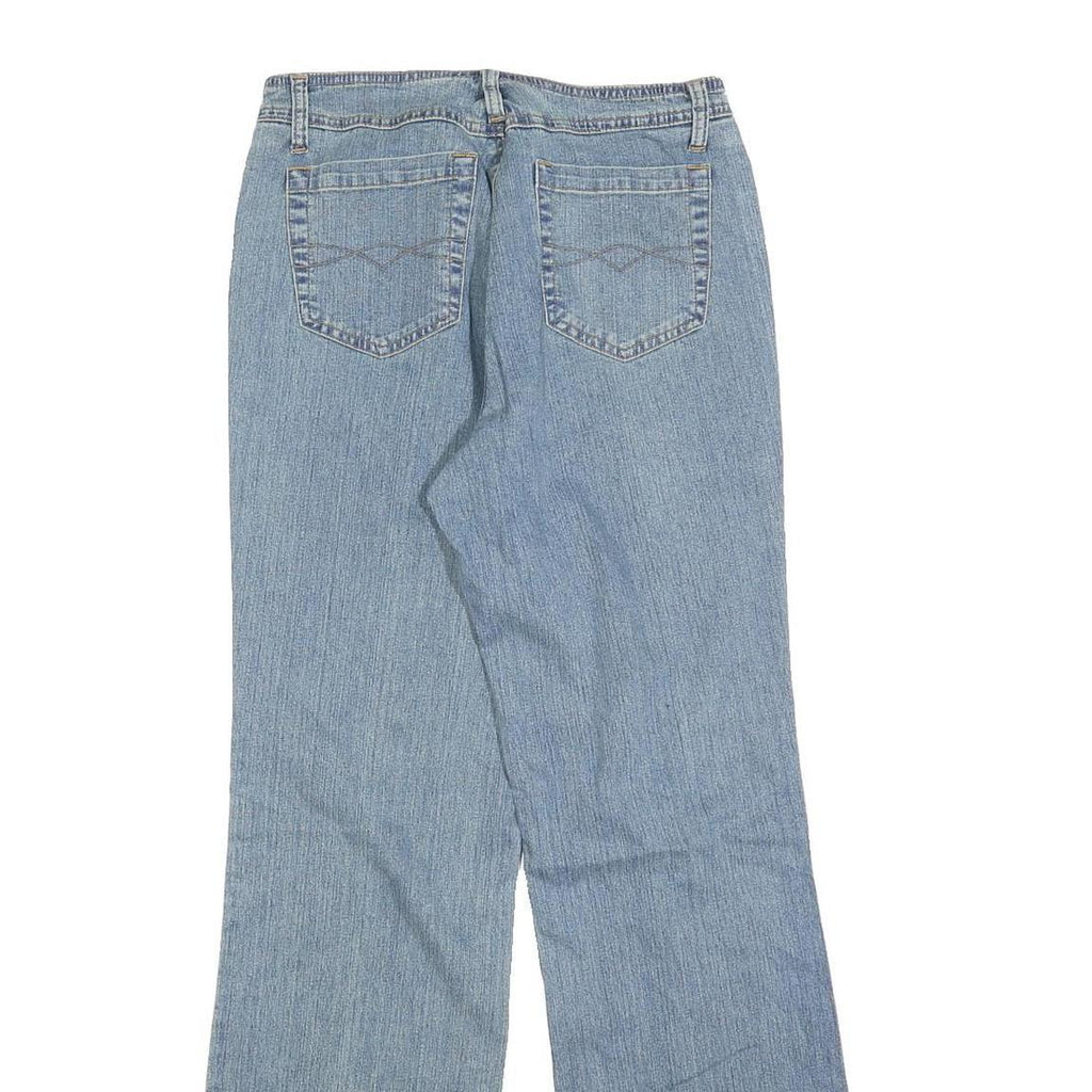 JEANOLOGY Womens Jeans Blue Regular Straight Denim Medium W28 L30 Drawstring