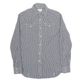 DIESEL Mens Shirt Black Gingham Long Sleeve S