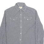 DIESEL Mens Shirt Black Gingham Long Sleeve S