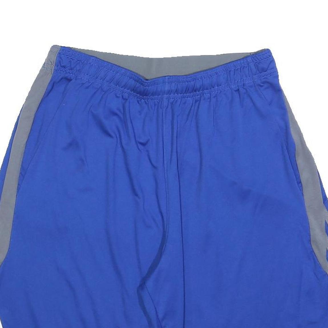 ADIDAS Mens Blue & Grey Sports Casual Shorts Size L W30 Athletic Wear