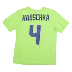 NIKE Mens Green & Blue Seattle Seahawks Hauschka Football Shirt L Short Sleeve