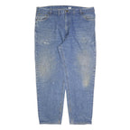 CARHARTT Mens Jeans Blue Relaxed Straight Denim Medium W46 L32 Workwear Casual