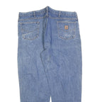 CARHARTT Mens Jeans Blue Relaxed Straight Denim Medium W46 L32 Workwear Casual