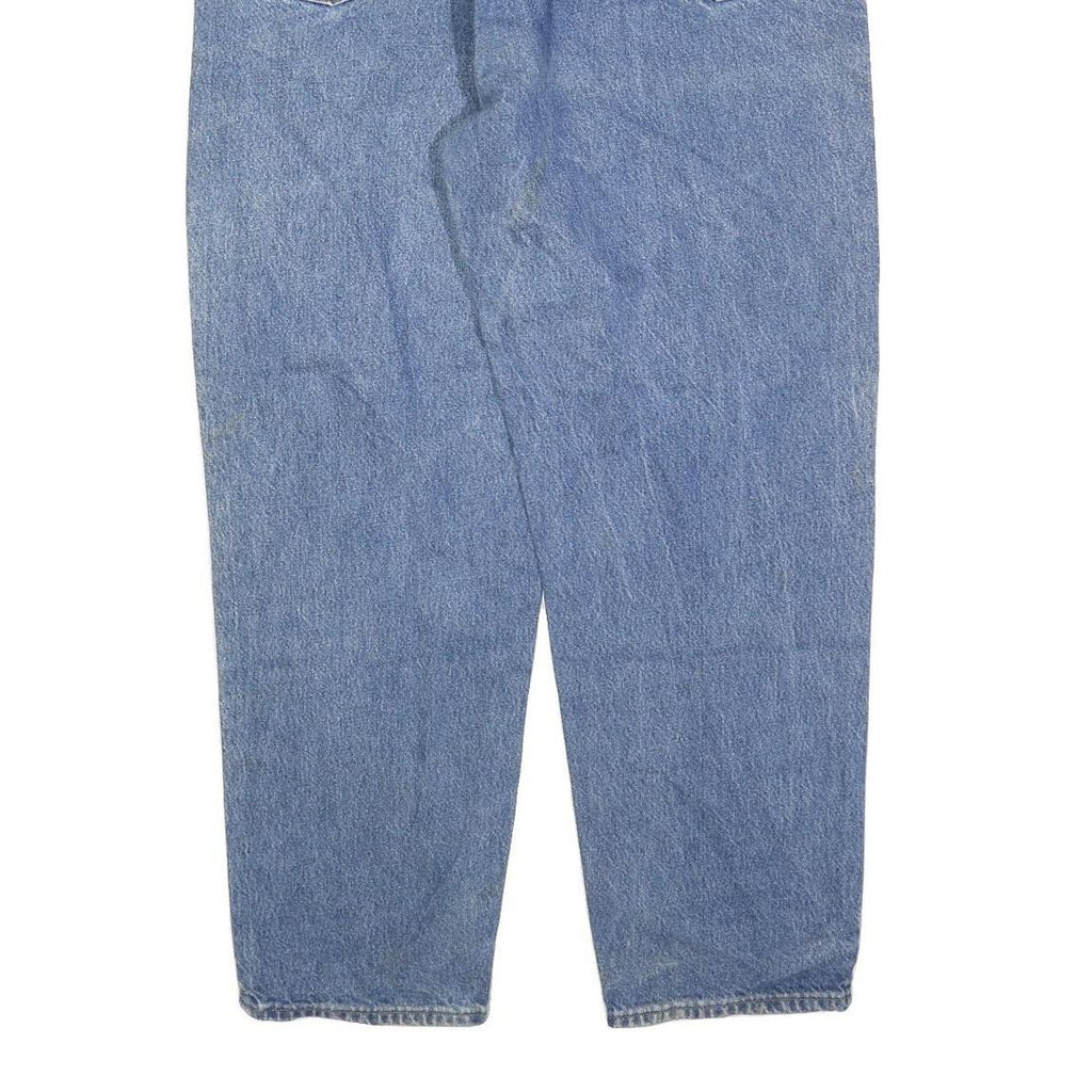 CARHARTT Mens Jeans Blue Relaxed Straight Denim Medium W46 L32 Workwear Casual