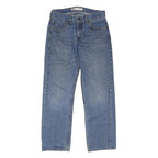 LEVI'S Mens 505 Regular Fit Straight Jeans Blue Denim W28 L28 Classic Cotton