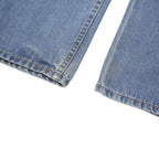 LEVI'S Mens 505 Regular Fit Straight Jeans Blue Denim W28 L28 Classic Cotton