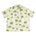 CROFT & BARROW Boat Mens Shirt Yellow Crazy Pattern XL
