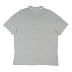 HACKETT LONDON Mens Grey Basic Polo Shirt XL Cotton Blend Short Sleeve Casual