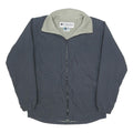 COLUMBIA Womens Grey & Light Grey Outdoor Jacket S Nylon Zip Casual Lightweight