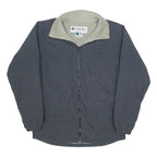 COLUMBIA Womens Grey & Light Grey Outdoor Jacket S Nylon Zip Casual Lightweight