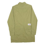 REPLAY Womens Green Shirt Dress Cotton Long Sleeve XL Casual Button Detail