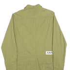 REPLAY Womens Green Shirt Dress Cotton Long Sleeve XL Casual Button Detail