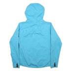 MAMMUT Womens Blue Softshell Jacket M Polyester Hooded Zip Outdoor
