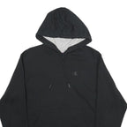 CHAMPION Mens Black Hoodie S Pullover Cotton Blend Casual Sweatshirt