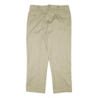 DICKIES Mens Regular Fit Beige Cotton Blend Trousers W38 L30 Workwear Casual