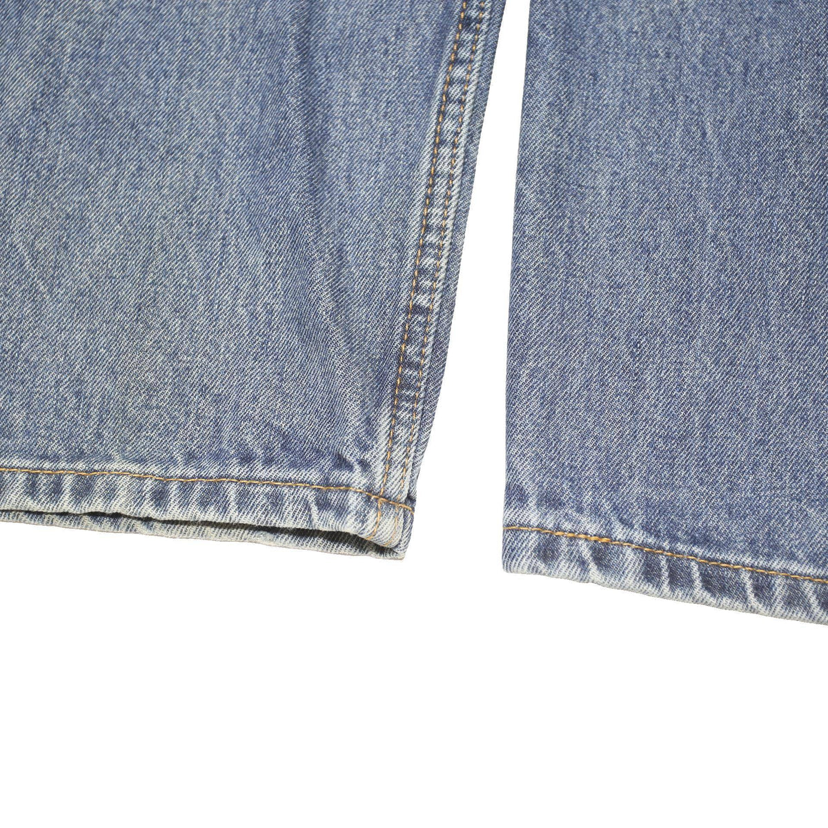LEVI'S 550 Straight Mens Jeans Blue Cotton Blend Regular Fit Button W40 L30