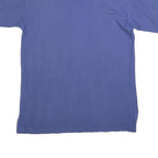 POLO RALPH LAUREN Mens Blue Short Sleeve Plain S Cotton Blend Polo Shirt