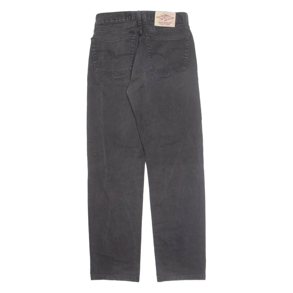 LEE COOPER Womens Jeans Black Regular Straight W26 L29