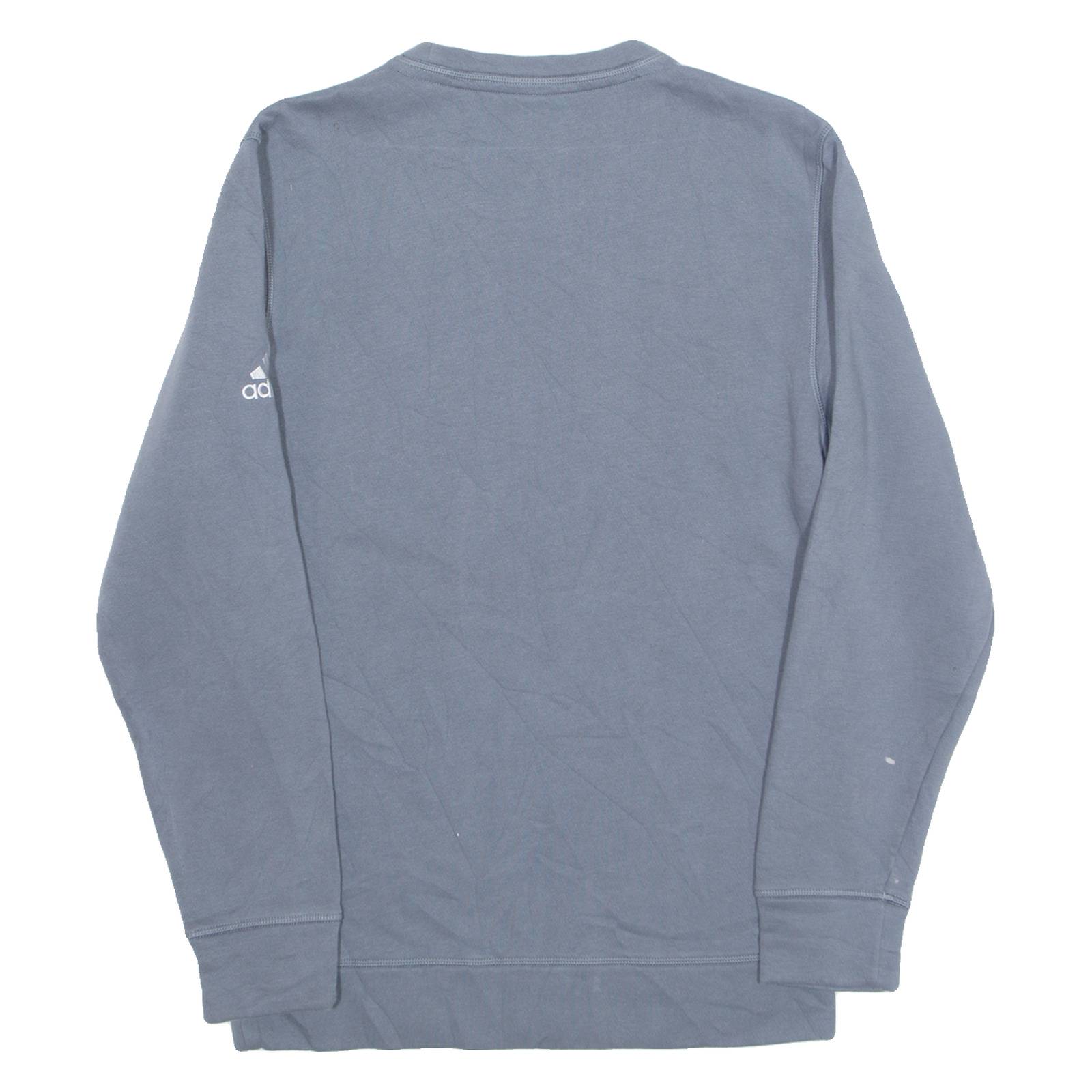 ADIDAS Warren Swimming & Diving Indiana Mens Sweatshirt Grey USA M