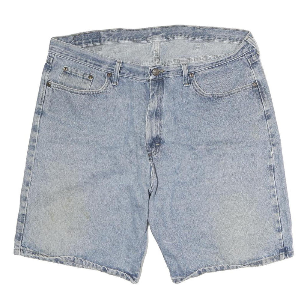 WRANGLER Mens Denim Blue Shorts XL W40 Classic Fit Cotton Casual