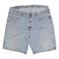 WRANGLER Mens Denim Blue Shorts XL W40 Classic Fit Cotton Casual