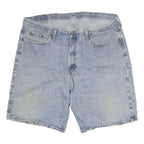 WRANGLER Mens Denim Blue Shorts XL W40 Classic Fit Cotton Casual