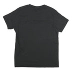 LEVI'S Mens Black Graphic T-Shirt M Short Sleeve Crew Neck Cotton Blend