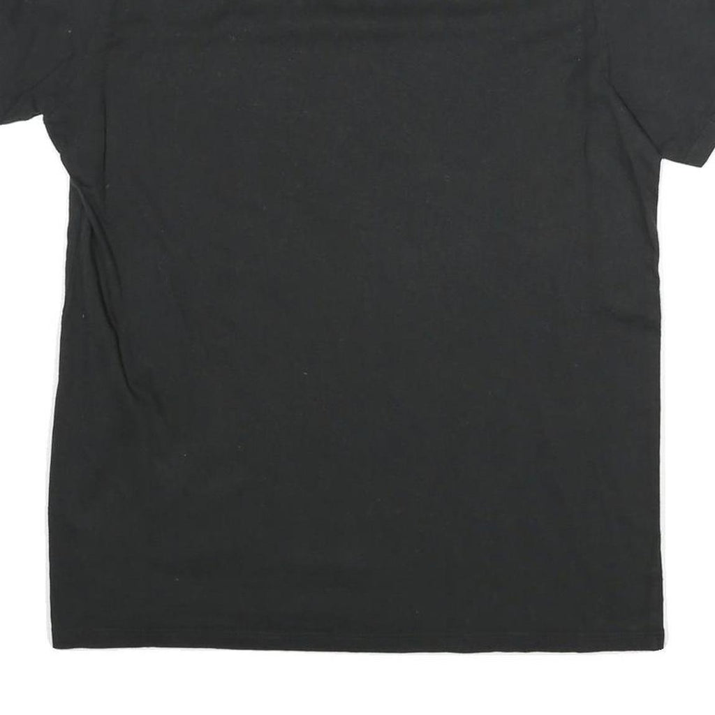 LEVI'S Mens Black Graphic T-Shirt M Short Sleeve Crew Neck Cotton Blend