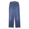 LEE Womens Blue Regular Fit Straight Leg Denim Jeans W27 L31 Classic Zip Cotton
