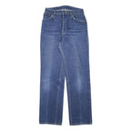 LEE Womens Blue Regular Fit Straight Leg Denim Jeans W27 L31 Classic Zip Cotton