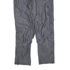 ADIDAS Mens Joggers Grey Black Regular Fit Straight M W30 L30 Polyester Blend