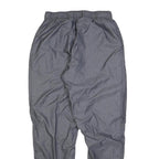 ADIDAS Mens Joggers Grey Black Regular Fit Straight M W30 L30 Polyester Blend