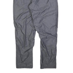 ADIDAS Mens Joggers Grey Black Regular Fit Straight M W30 L30 Polyester Blend