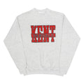 VELVA SHEEN Mens Grey Kent Vandals Crew Neck M Cotton Blend Sweatshirt