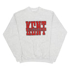 VELVA SHEEN Mens Grey Kent Vandals Crew Neck M Cotton Blend Sweatshirt
